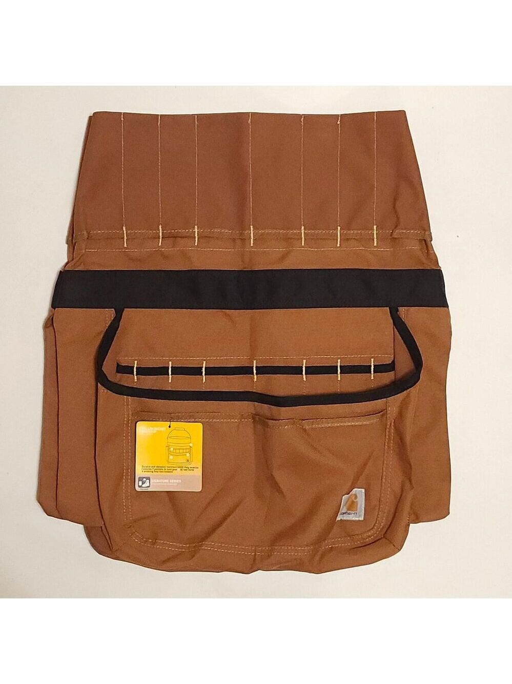NEW! Carhartt Legacy 5 Gallon Bucket Organizer - Branded, Brown - Tool Holder